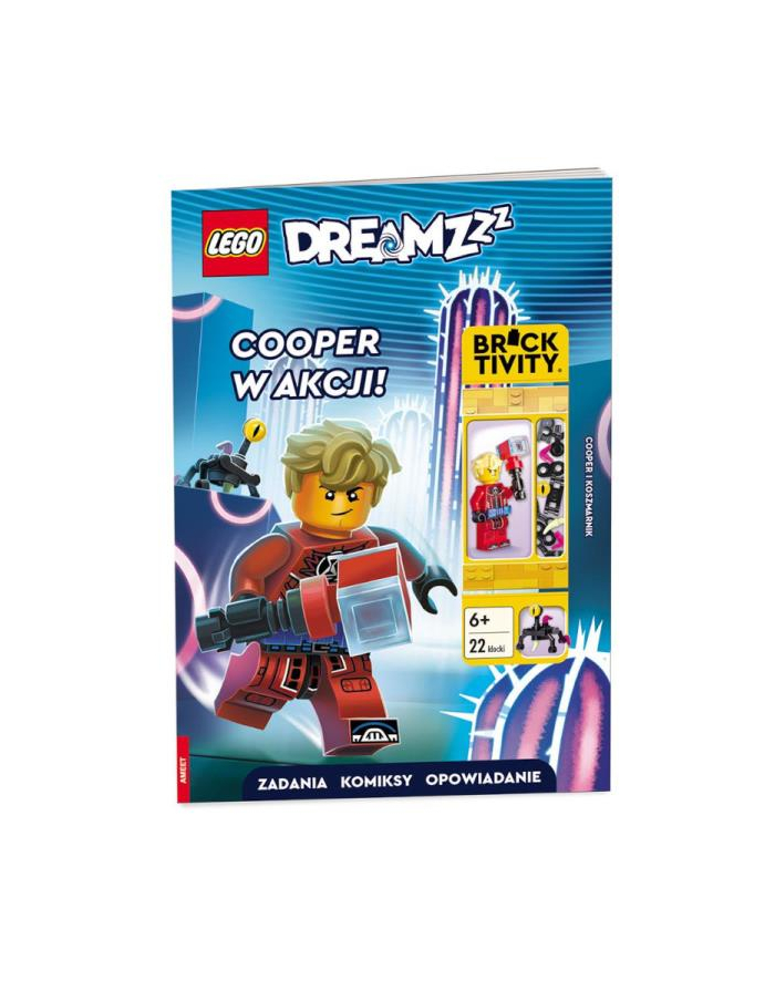 ameet Książeczka LEGO DREAMZzz. Cooper w akcji! LNC-5403P1 główny