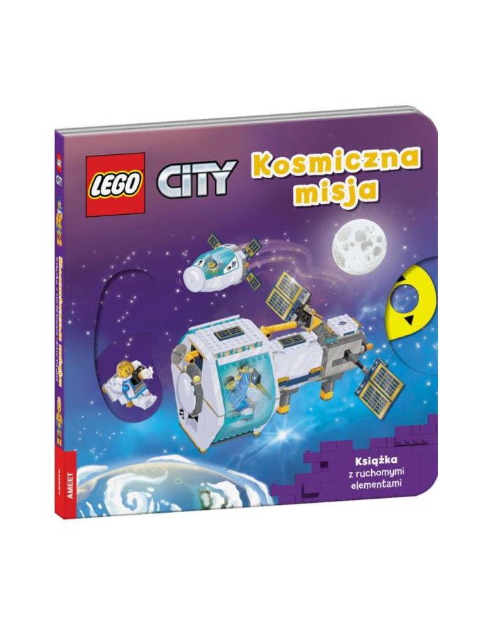 ameet Książeczka LEGO CITY. Kosmiczna misja. Książka z ruchomymi elementami PPS-6006 główny