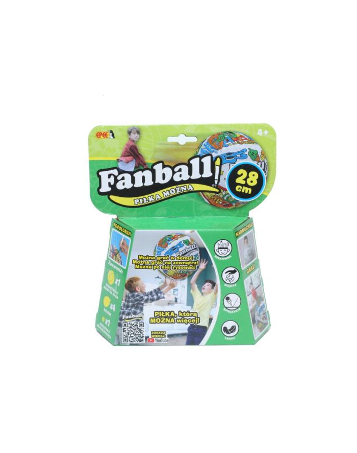 EPEE FanBall Piłka Można zielona 601018 główny