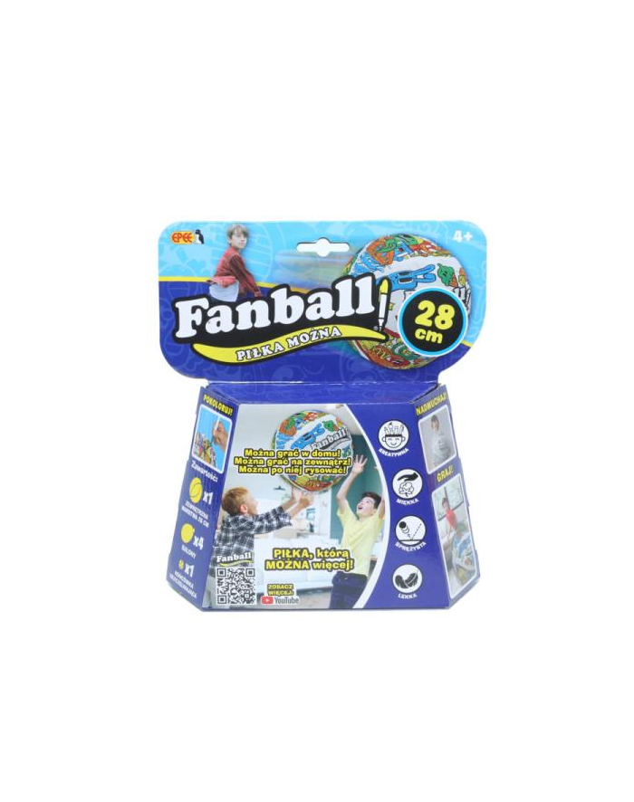 EPEE FanBall Piłka Można niebieska 601025 główny