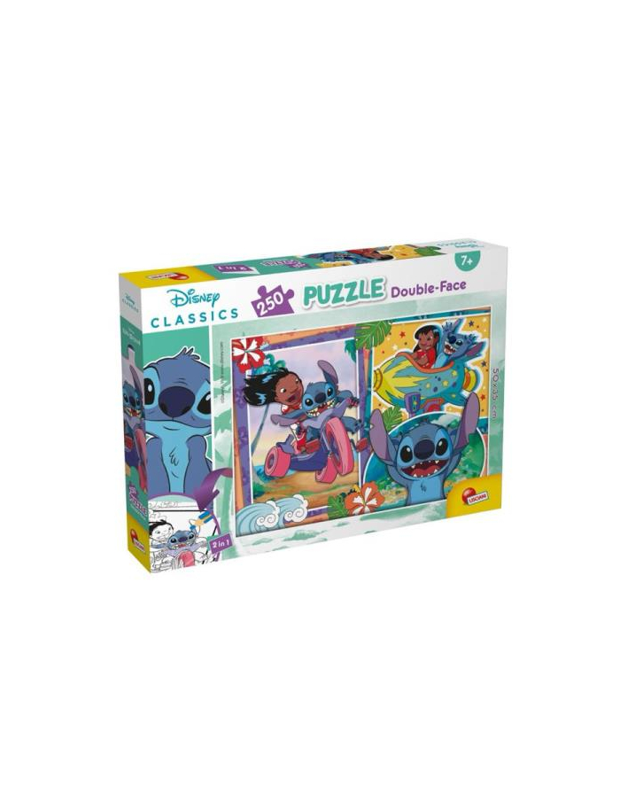 lisciani giochi Puzzle dwustronne 250el Lilo i Stitch 105823 LISCIANI główny