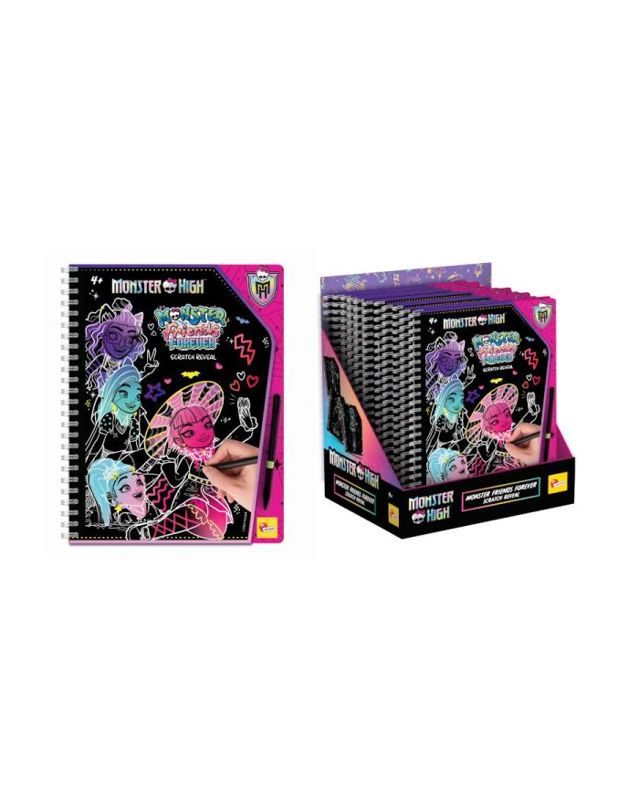 lisciani giochi Szkicownik Monster Friends Forever Monster High 12822 LISCIANI główny