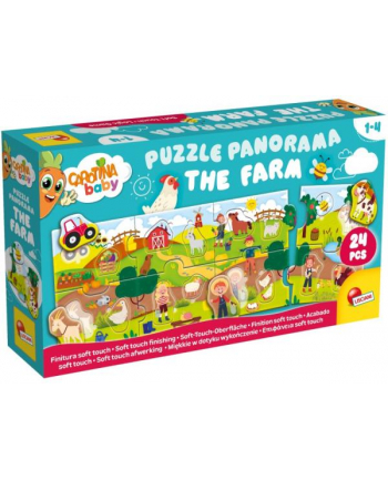 lisciani giochi Caczerwonyina baby Puzzle panorama Farma 105366 LISCIANI