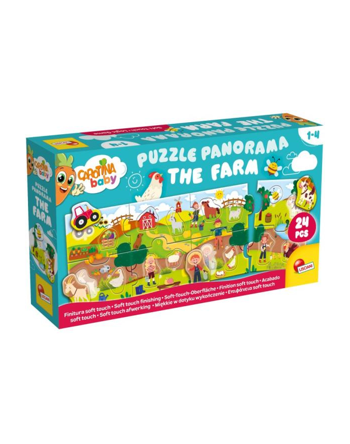 lisciani giochi Caczerwonyina baby Puzzle panorama Farma 105366 LISCIANI główny