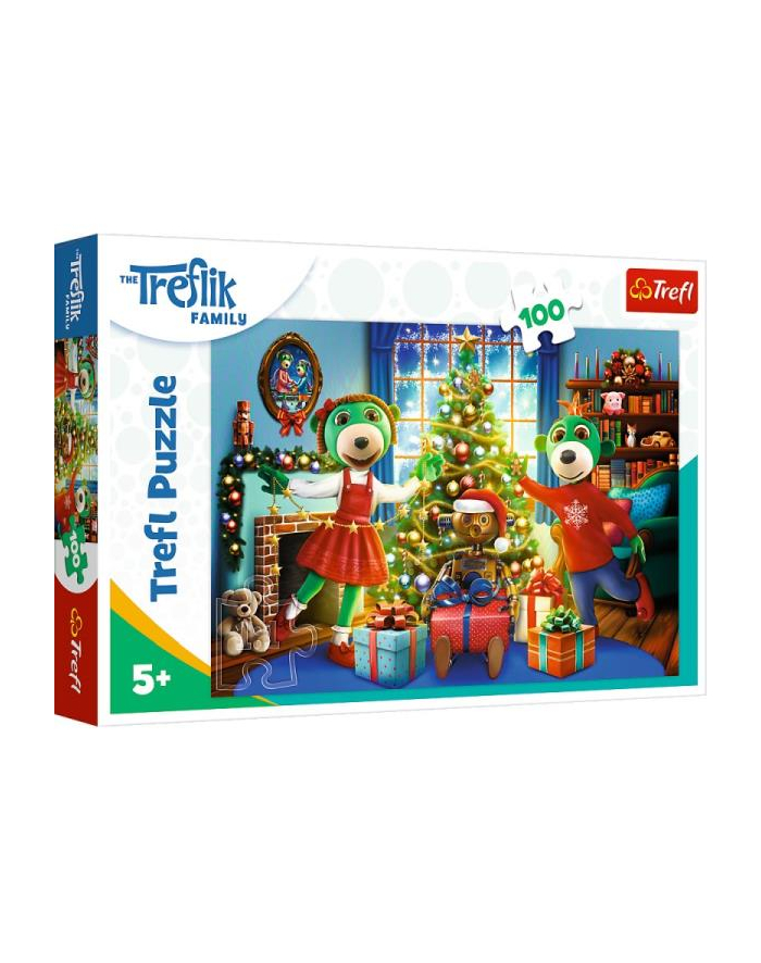 Puzzle 100el. Zimowe Trefliki 16459 TREFL główny
