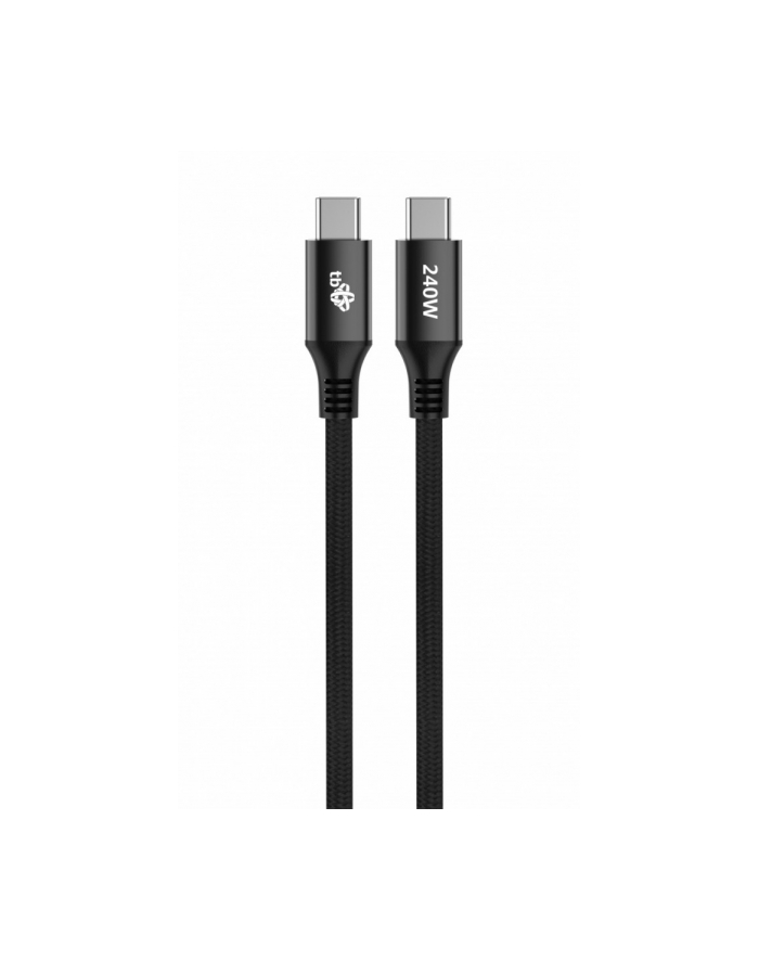 tb Kabel USB C - USB C 1m 240W czarny główny