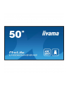 iiyama Monitor wielkoformatowy 49.5 cala LH5060UHS-B1AG matowy 24h/7 500(cd/m2) VA 3840 x 2160 UHD(4K) System Android.11 Wifi CMS(iiSignage2) - nr 81