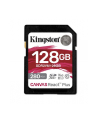 kingston Karta pamięci SD 128GB React Plus 280/100/MB/s U3 V60 - nr 1