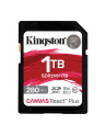 kingston Karta SD 1TB React Plus 280/150 MB/s U3 V60 - nr 12