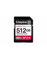 kingston Karta pamięci SD 512GB React Plus 280/150/MB/s U3 V60 - nr 24
