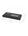 qoltec Aktywny rozdzielacz Splitter 4 x HDMI 4K x 2K | 6Gb/s | 60Hz - nr 14