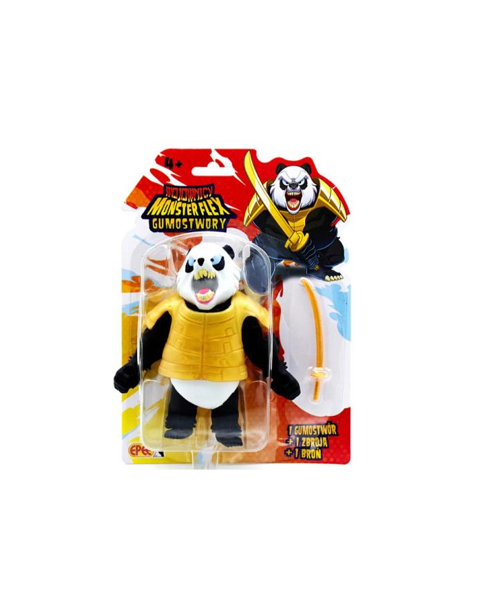 EPEE Wojownicy Monsterflex Gumostwory Samuraj-Panda ze złotą kataną 095678 główny