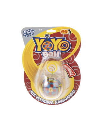 EPEE Yoyo Ball bordowy blister; yoyo z żółtymi strzałkami 600189