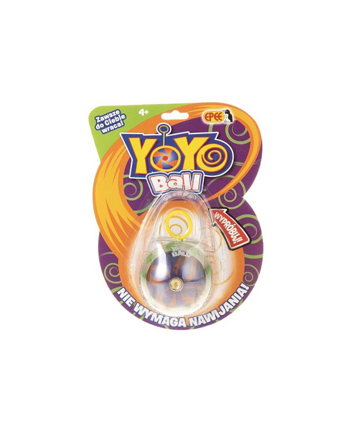 EPEE Yoyo Ball fioletowy blister; yoyo z kwiatkiem 600196 główny