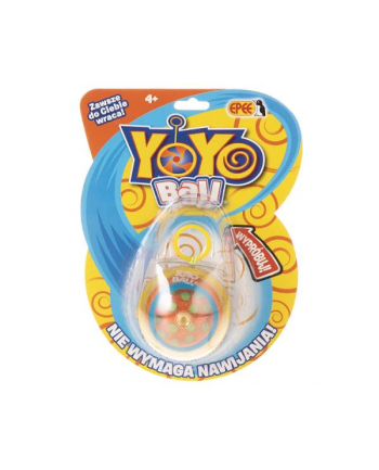 EPEE Yoyo Ball żółty blister; yoyo z kropkami 600202