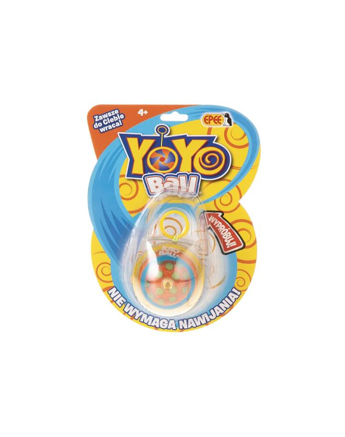 EPEE Yoyo Ball żółty blister; yoyo z kropkami 600202 główny