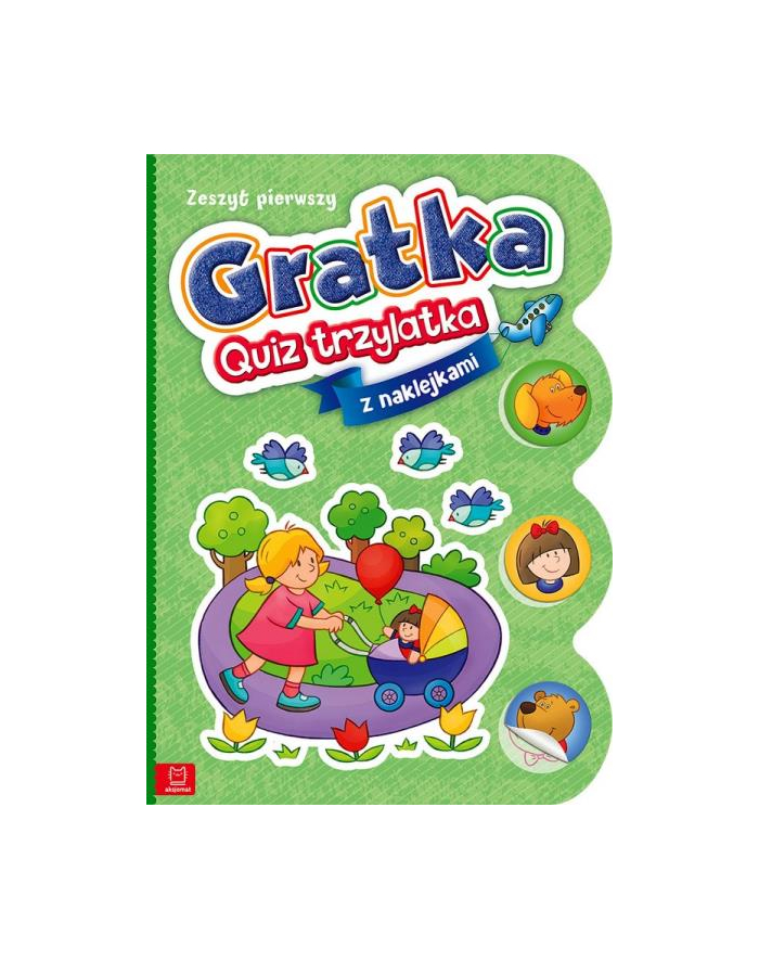 aksjomat Książeczka Gratka – quiz trzylatka. Zeszyt pierwszy główny