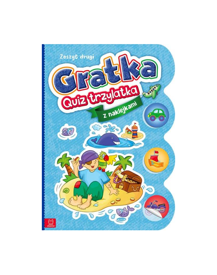 aksjomat Książeczka Gratka – quiz trzylatka. Zeszyt drugi główny