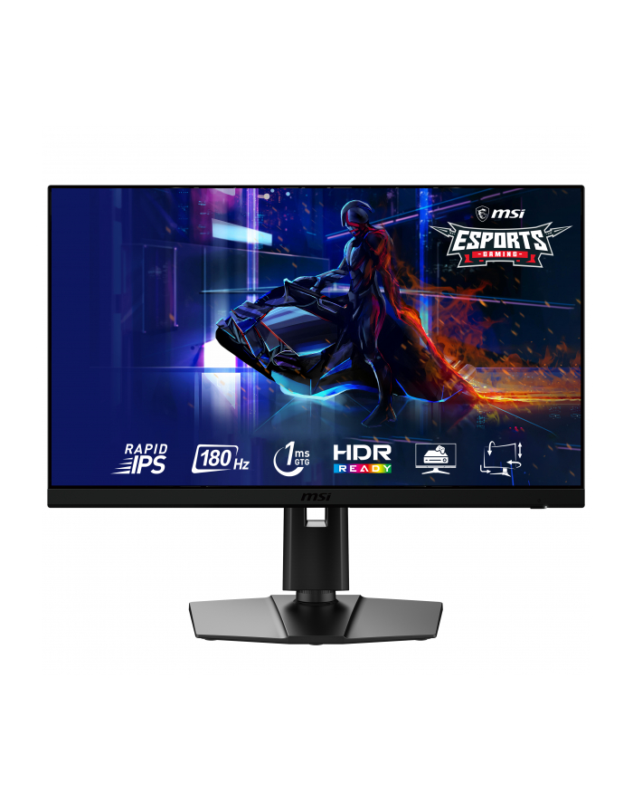 MSI G272QPF E2 27inch Rapid IPS Flat 2560x1440 180Hz 1ms HDMI DP główny