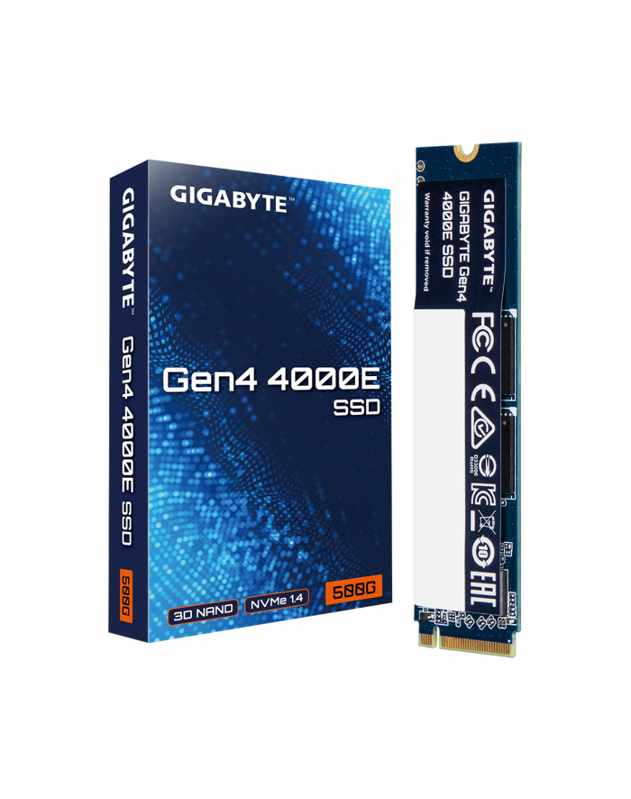 GIGABYTE Gen4 4000E SSD 500GB główny