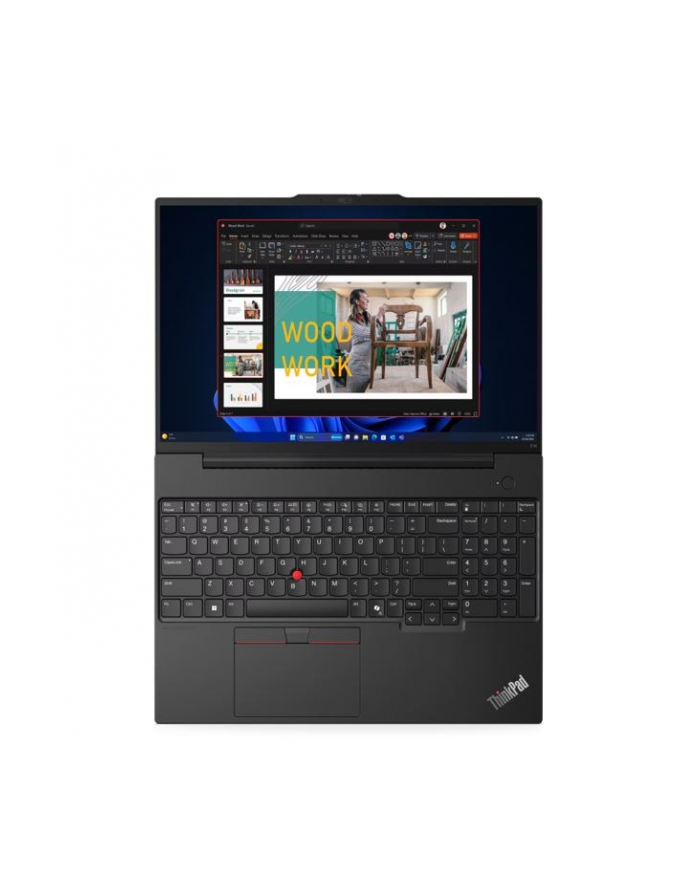 LENOVO ThinkPad E16 G2 Intel Core Ultra 7 155H 16inch WUXGA AG 16GB DDR5 512GB SSD M.2 UMA Wi-Fi 6E+BT FPR W11P główny
