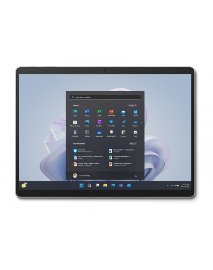 MICROSOFT Surface Pro 10 Intel Core Ultra 5 135U 13inch 16GB 256GB SSD UMA W11P platinum główny