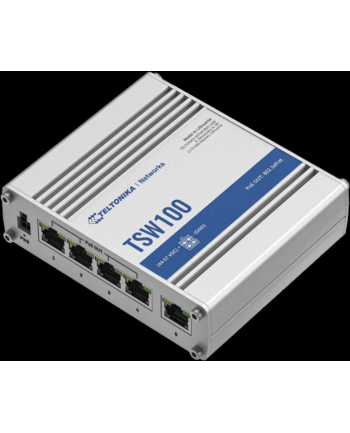 Teltonika TSW100 Switch PoE 5x Gigabit Ethernet