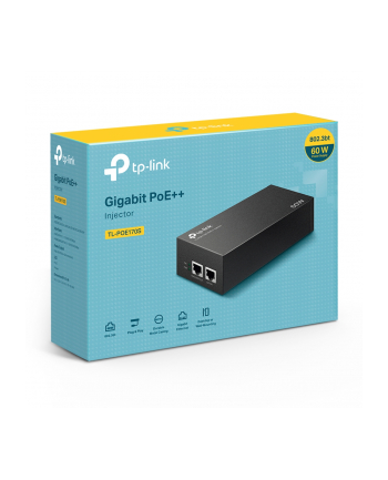 tp-link POE++ GIGABIT POE INJECTOR/8023BT/AT/AF 60 W POE POWER
