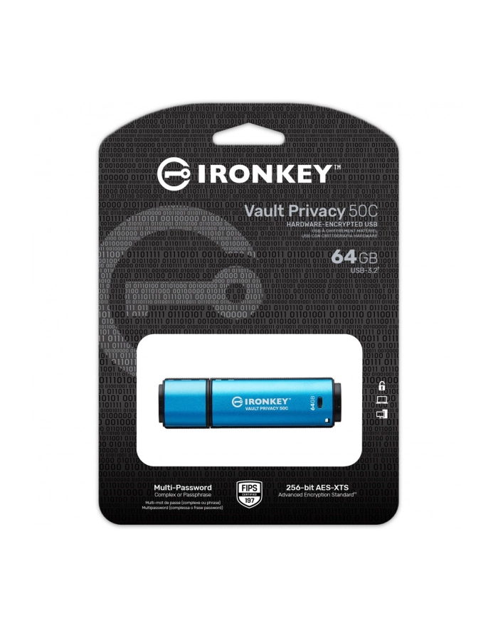 no name MEMORY DRIVE FLASH USB-C 64GB/IKVP50C/64GB KINGSTON główny