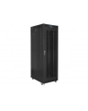 Szafa instalacyjna stojąca 19'' 27U 800x1200 Drzwi Perforowane czarna Lanberg (flat pack) LCD - nr 13