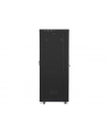 Szafa instalacyjna stojąca 19'' 27U 800x1200 Drzwi Perforowane czarna Lanberg (flat pack) LCD - nr 14