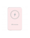 Powerbank Verbatim Charge 'n' Go Magnetic Wireless 5000mAh USB-C PD 3.0 Pink - nr 1