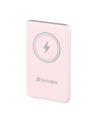 Powerbank Verbatim Charge 'n' Go Magnetic Wireless 5000mAh USB-C PD 3.0 Pink - nr 20