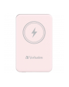 Powerbank Verbatim Charge 'n' Go Magnetic Wireless 5000mAh USB-C PD 3.0 Pink - nr 22