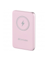 Powerbank Verbatim Charge 'n' Go Magnetic Wireless 10000mAh USB-C PD 3.0 Pink - nr 12