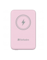 Powerbank Verbatim Charge 'n' Go Magnetic Wireless 10000mAh USB-C PD 3.0 Pink - nr 2