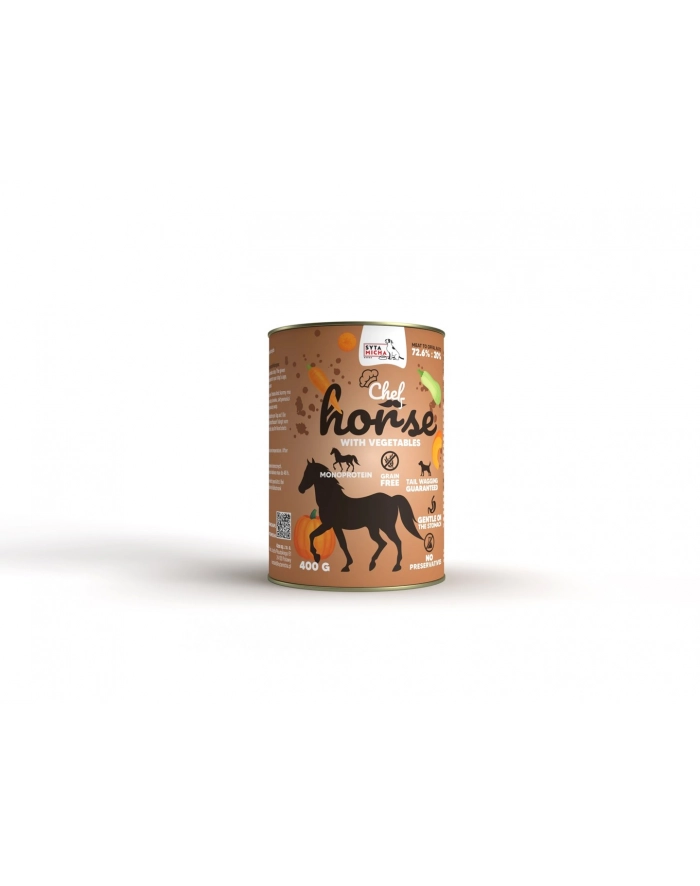 SYTA MICHA Konina z warzywami 400g główny