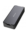 Stacja dokująca Verbatim USB-C Pro CDS-15SSD 2xHDMI DP RJ-45 4xUSB 3xUSB-C SD microSD SSD audio - nr 44