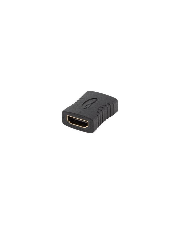 lanberg Adapter HDMI(F)-HDMI(F) 4K beczka czarny główny