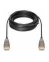no name Kabel DP/DP M/M czarny 15m DisplayPort 14 Hybrydowy  AOC 8K 60Hz UHD - nr 21