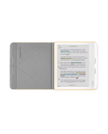 Etui Kobo Libra Colour SleepCover Case Butter Yellow