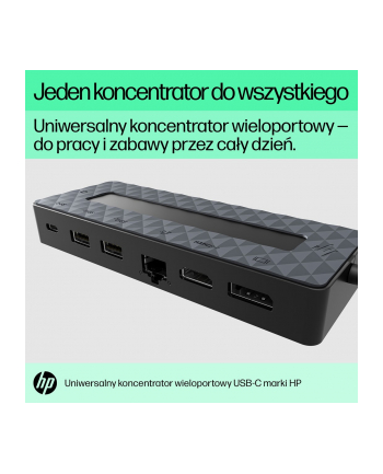 no name HP 50H55AA USB 32 Gen 2 (31 Gen 2) Type-C Czarny
