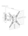 MACLEAN UCHWYT DO TV LUB MONITORA, UNIWERSALNY, MAX VESA 400X400, 23-55'';, 30KG, CZARNY MC-701N - nr 8