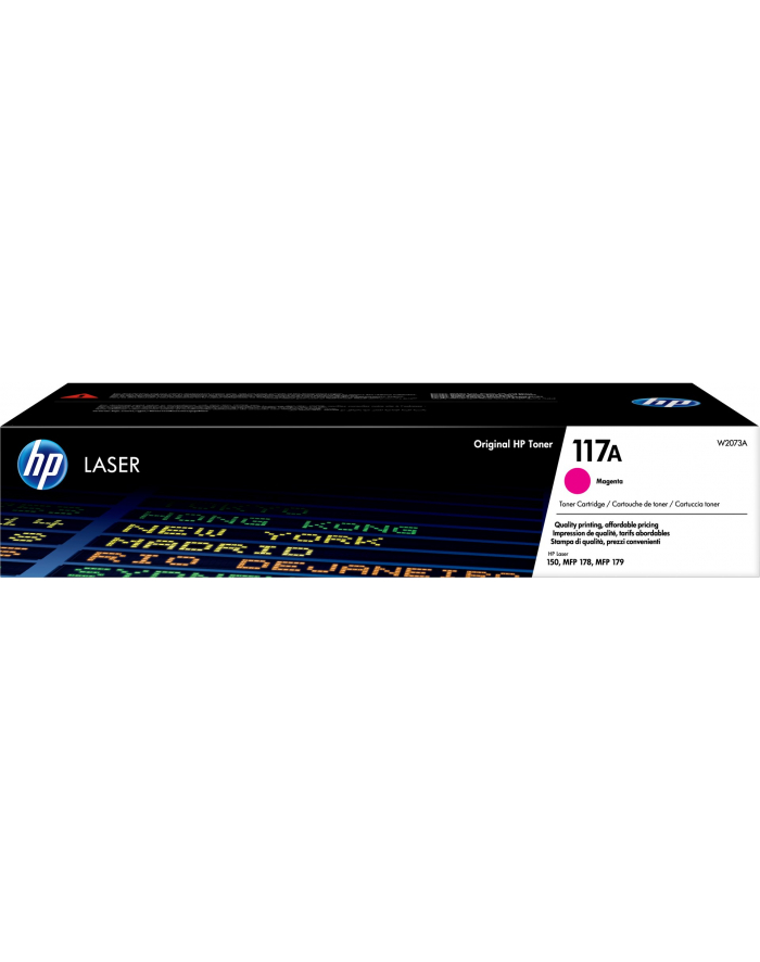 hewlett-packard TONER MAGENTA 117A /150/170 W2073A HP główny