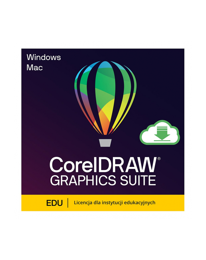 CorelDRAW Graphics Suite Education 365-Day Subscription (Single User) główny