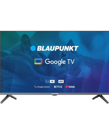 TV 32''; Blaupunkt 32FBG5000S Full HD LED, GoogleTV, Dolby Digital, WiFi 2,4-5GHz, BT, czarny