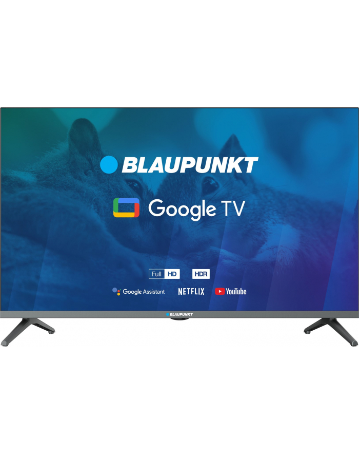TV 32''; Blaupunkt 32FBG5000S Full HD LED, GoogleTV, Dolby Digital, WiFi 2,4-5GHz, BT, czarny główny