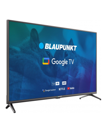 TV 40''; Blaupunkt 40FBG5000S Full HD LED, GoogleTV, Dolby Digital Plus, WiFi 2,4-5GHz, BT, czarny