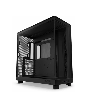 Wieża typu midi-tower NZXT H6 Flow - czarna