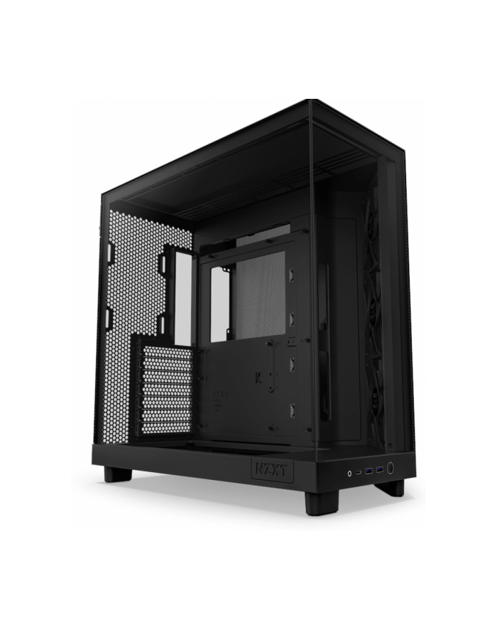 Wieża typu midi-tower NZXT H6 Flow - czarna główny